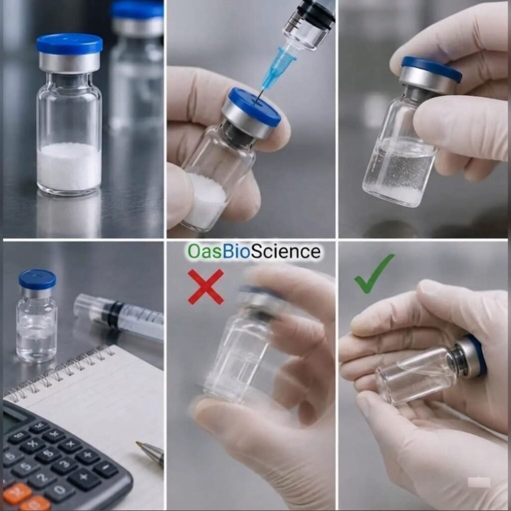 bubbles after reconstitution: Proper reconstitution flow and mixing technique