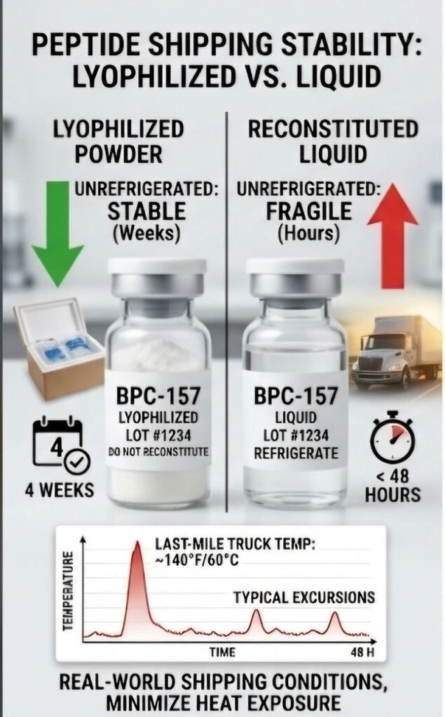 do you need to refrigerate bpc 157 How Long Can Peptides Stay Unrefrigerated During Shipping? 7 Powerful Facts In 2026 Must Know Thinking About Peptide Therapy? copper peptide hair serum Volume:5mg – 10 vial lab pack (Save 10%)